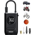 thumbnail image 1 of ZGZUXO Portable and Cordless Tire Air Compressor - Black, 1 of 10
