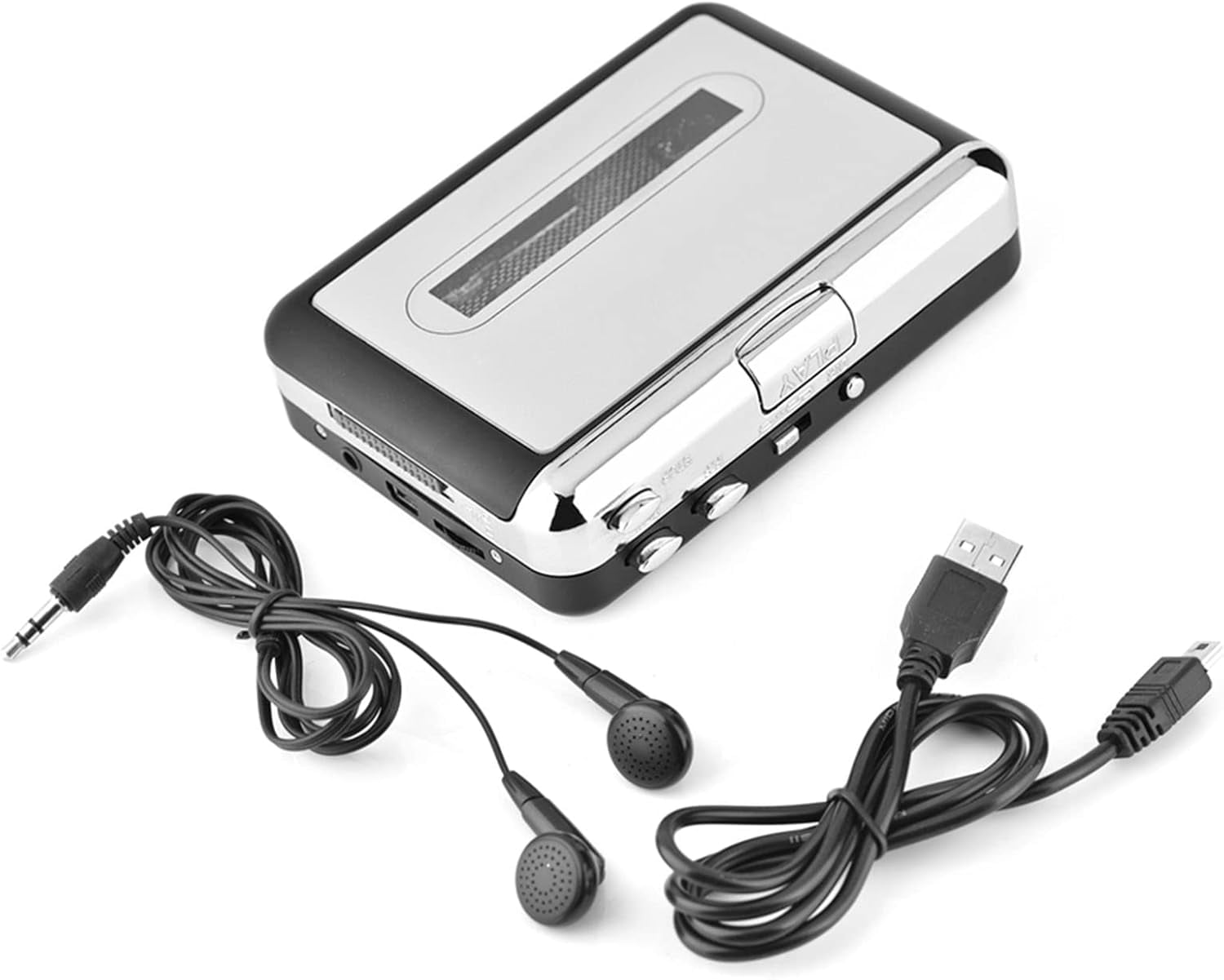 ZHAAGRJ Cassette to MP3 Converter, Portable USB Cassette Tape to PC MP3 ...