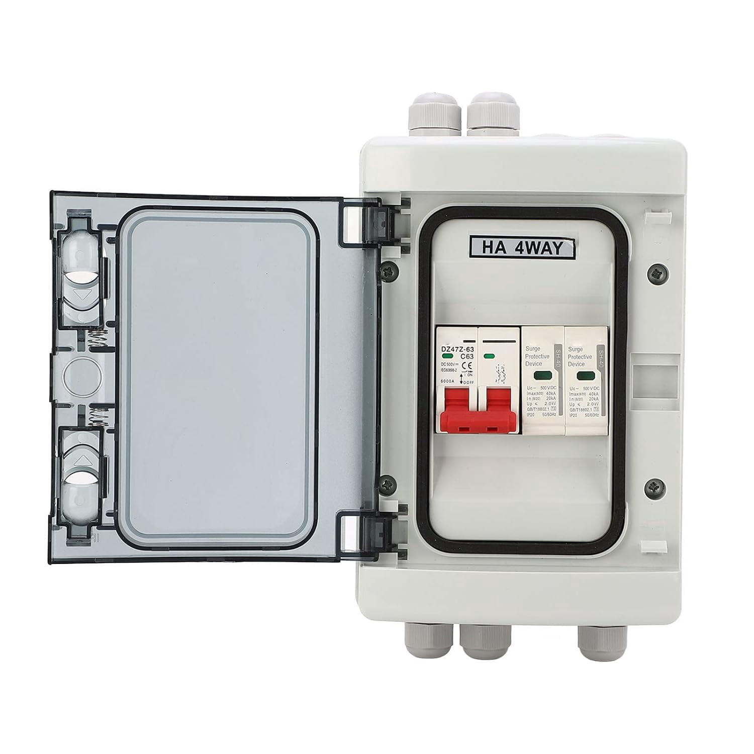 Disconnect Module Distribution Box ZHAAGRJ DC Solar Disconnect Switch, PV DC Miniature Circuit Breaker ...