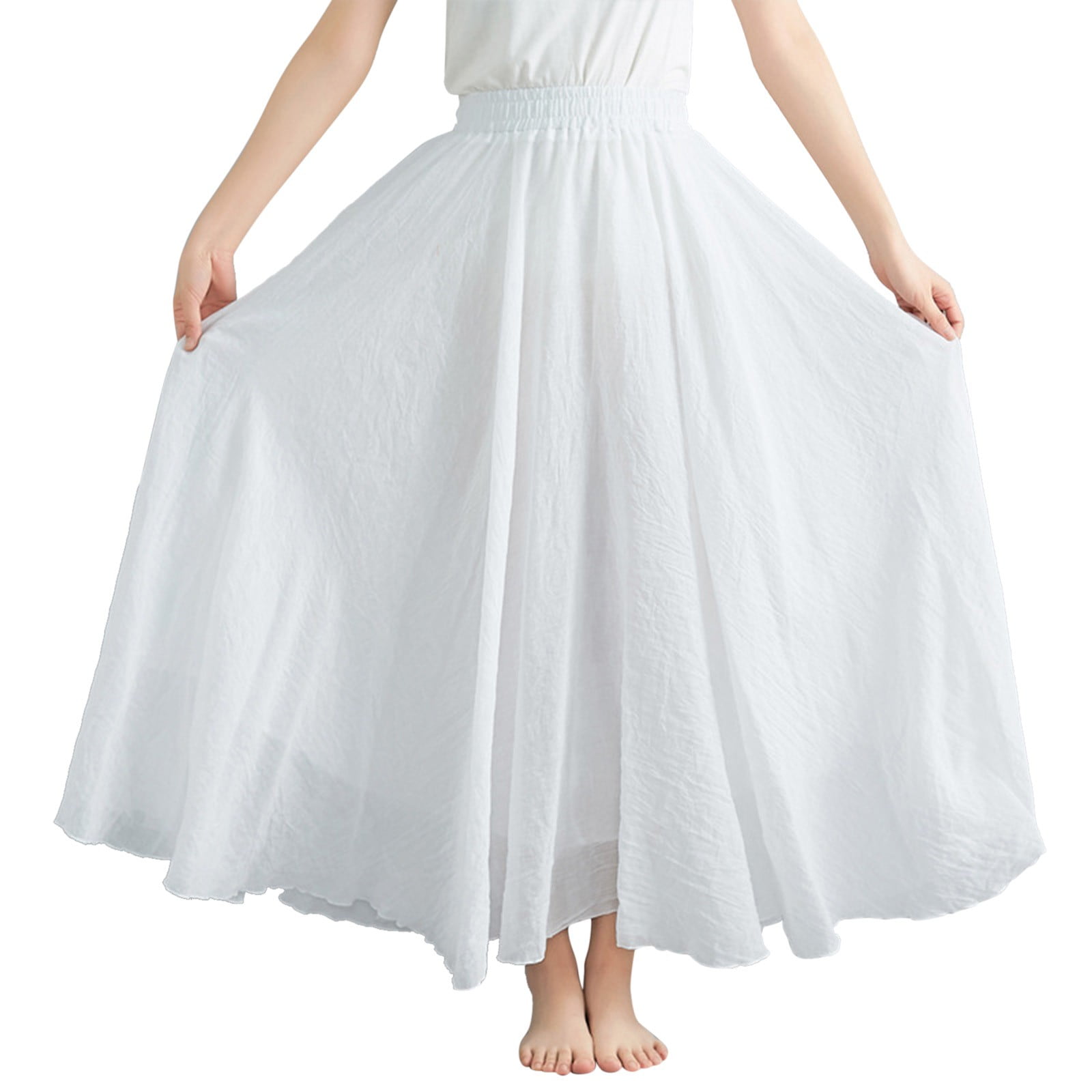 womens summer midi bubble linen skirt 4355 womens summer midi bubble linen skirt 4355