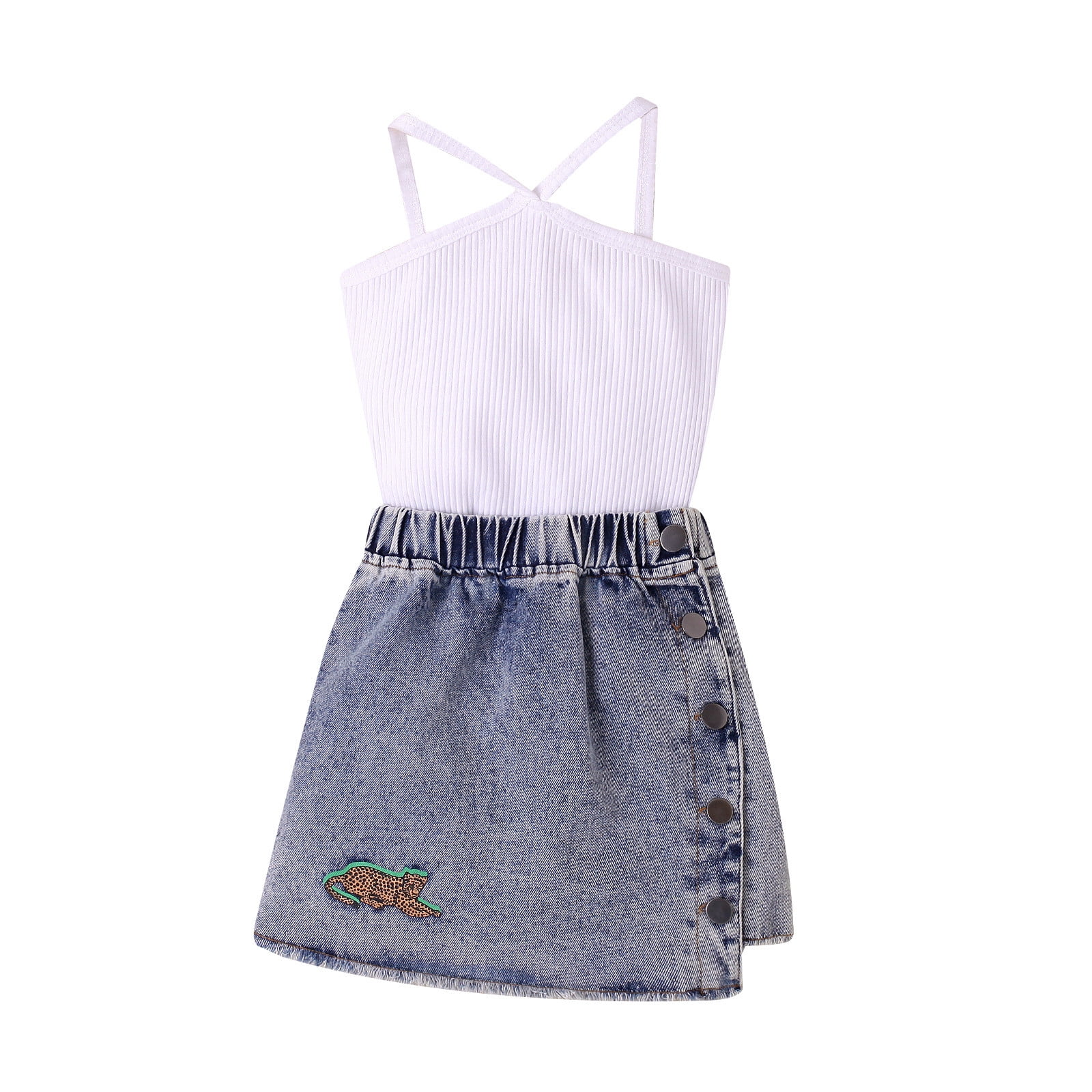ZHAGHMIN Cute Clothes for Kids Kids Child Baby Girls Summer Set