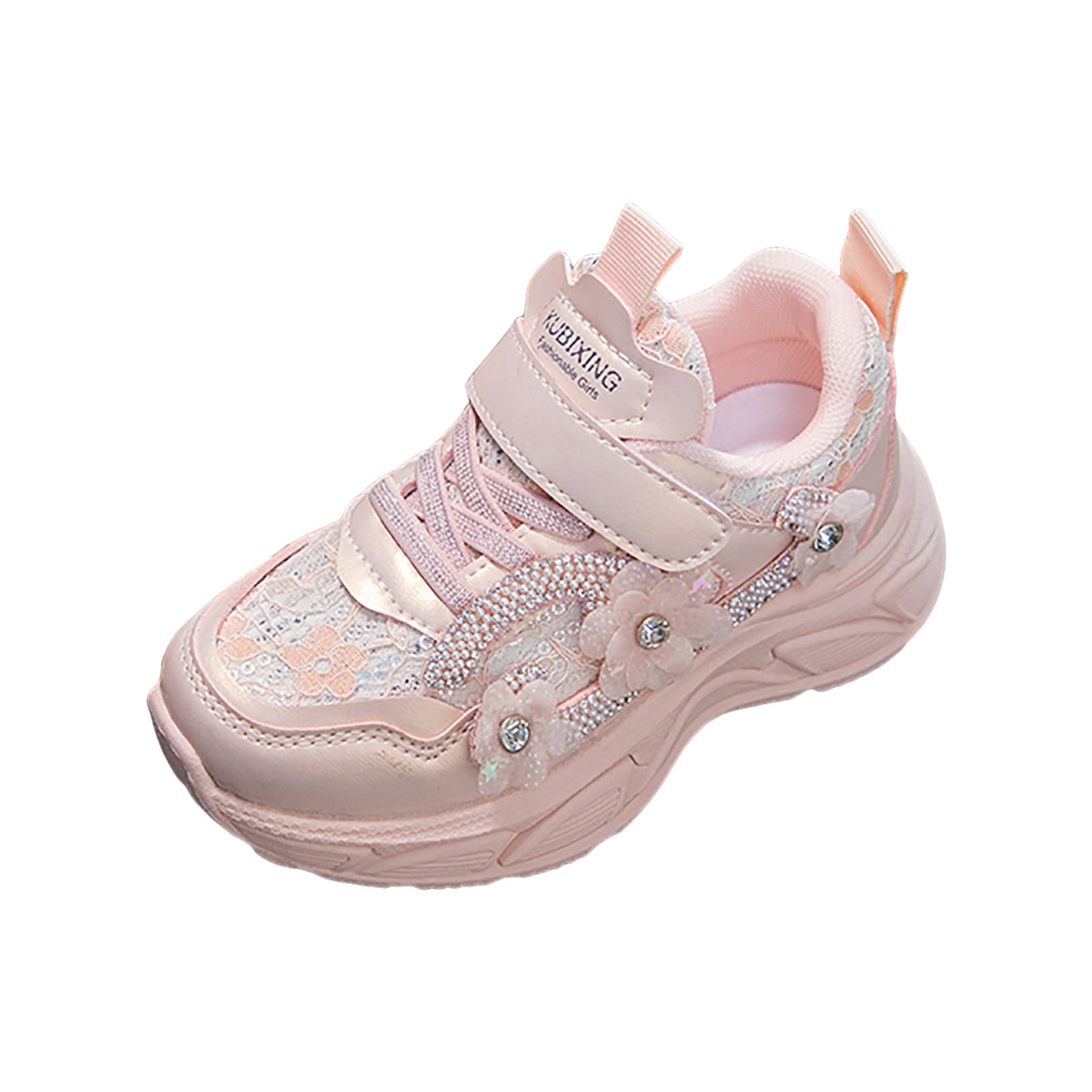 ZHAGHMIN Cute Flower Walking Sneakers Girls Children'S