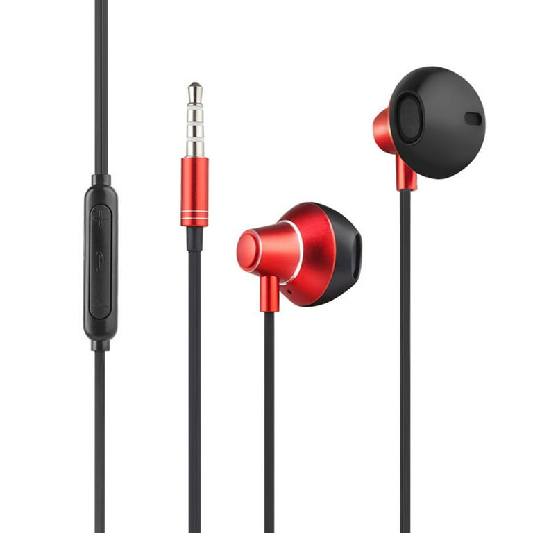 ZHAGHMIN Earbuds With Microphone For Computer Headphone 3.5Mm Bass Sport In Ear Headset Stereo Earbud Earphones Wired Bluetooth Headset Head Phones