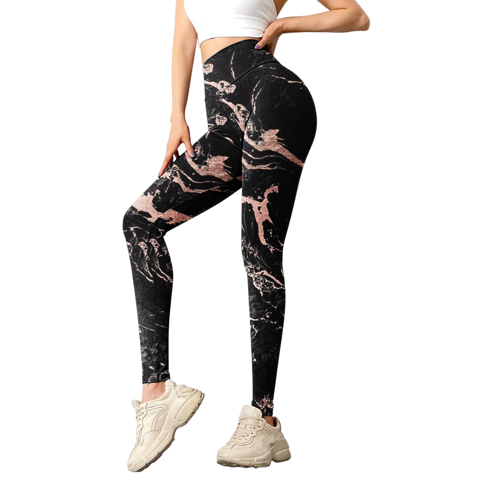 Buy THE GYM PEOPLEThick High Waist Yoga Pants with Pockets, Tummy Control  Workout Running Yoga Leggings for Women Online at desertcartSeychelles