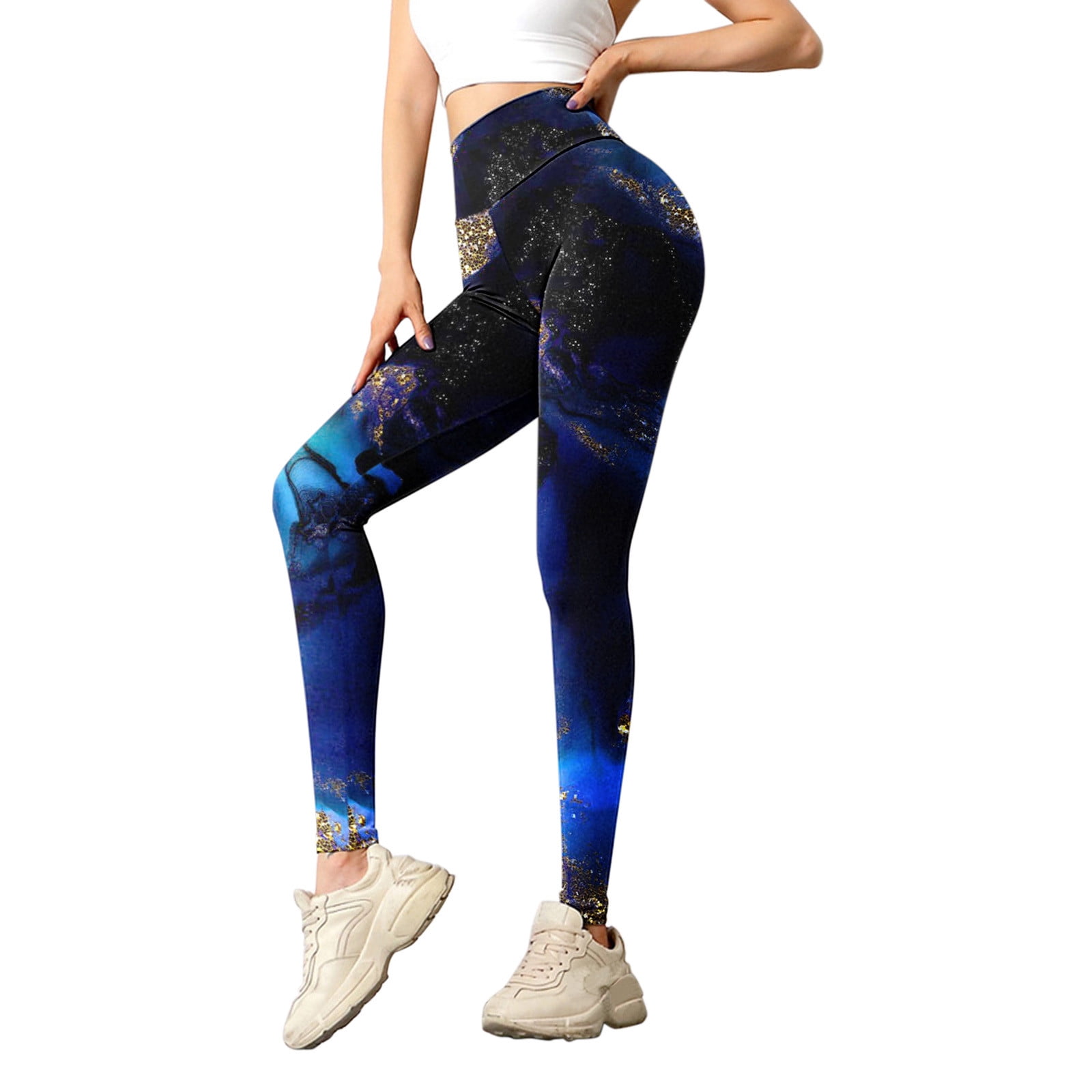 Futuro Fashion Women High Waisted Leggings, Bamboo Fiber Buttery Soft Tummy  Control Ladies Casual Gym, Running, Workout Leggings Stretchy Yoga Pants