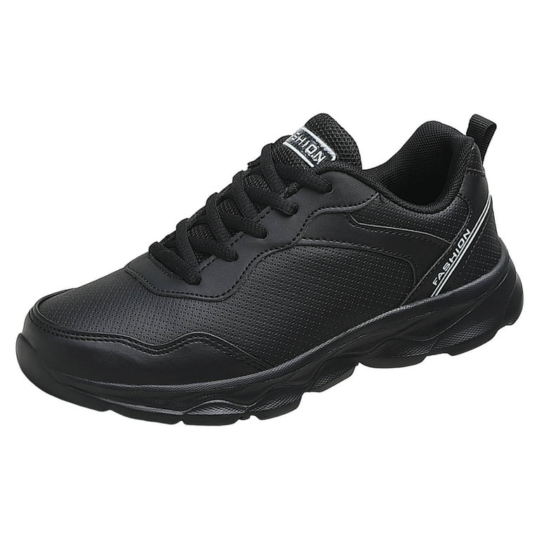 ZHAGHMIN Light Weight Sports Shoes for Women Walking Leather Lace