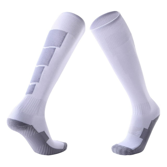 ZHAGHMIN Men Tall Socks Comfortable Soft Sports Socks Breathable Odorless Casual Comfortable Sports Long Socks Thick Boot Socks for Women Grey