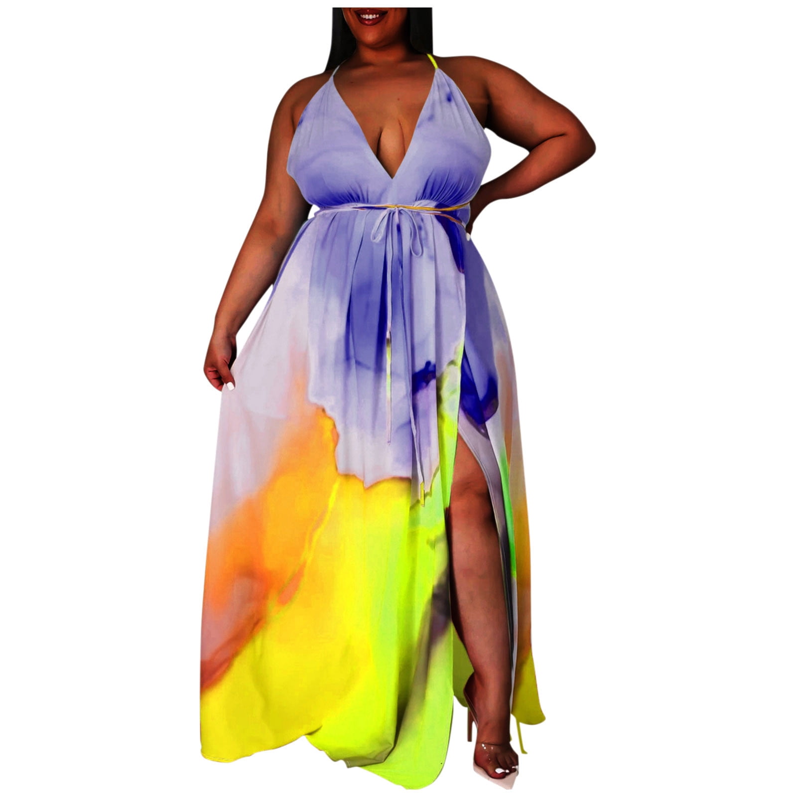 ZHAGHMIN Mid Length Dress For Women Loose Womens Sling Maxi Dress V zhaghmin-mid-length-dress-for-women-loose-womens-sling-maxi-dress-v