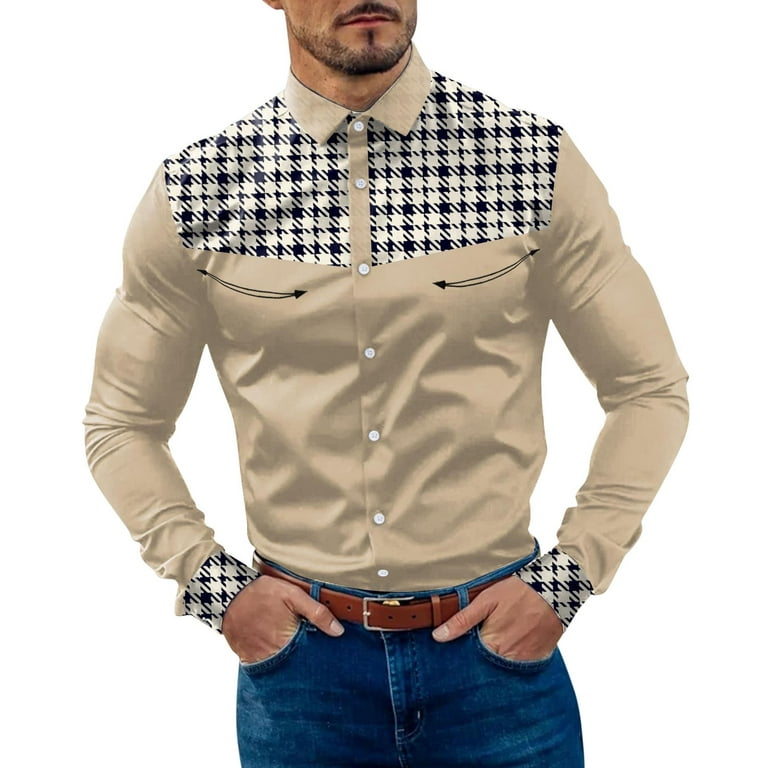 Camisa de manga corta en denim - Hombre - Ready to Wear