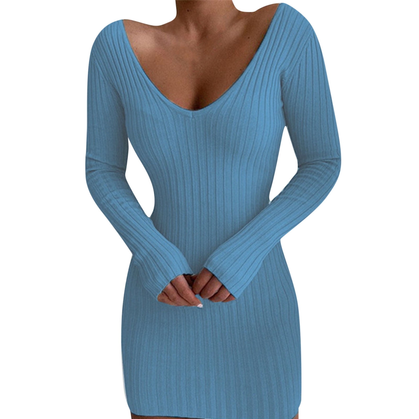 Thin sweater dress sale