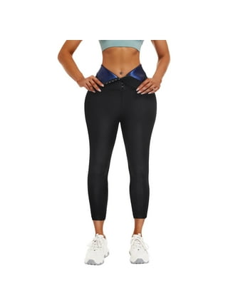 Baocc High Waisted Leggings Tummy Control Women's Casual Running Tights  Solid Color Hip-Lifting Slim-Fitting Pocket High-Waist Stretch Fitness  Pants Yoga Leggings Yoga Pants Black L 