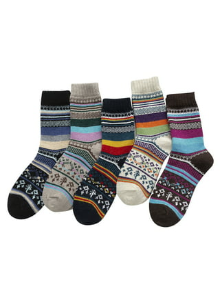  Fuzzy Slipper Socks For Women, Grip Socks Thick
