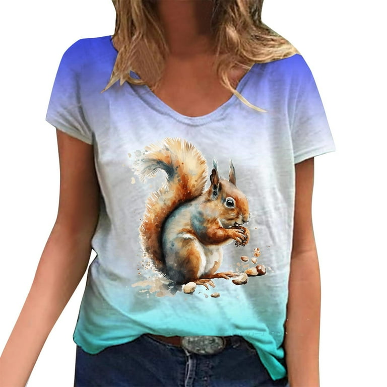 ZHAGHMIN Women S Summer T Shirts Women S Petal Sleeve Tops V Neck