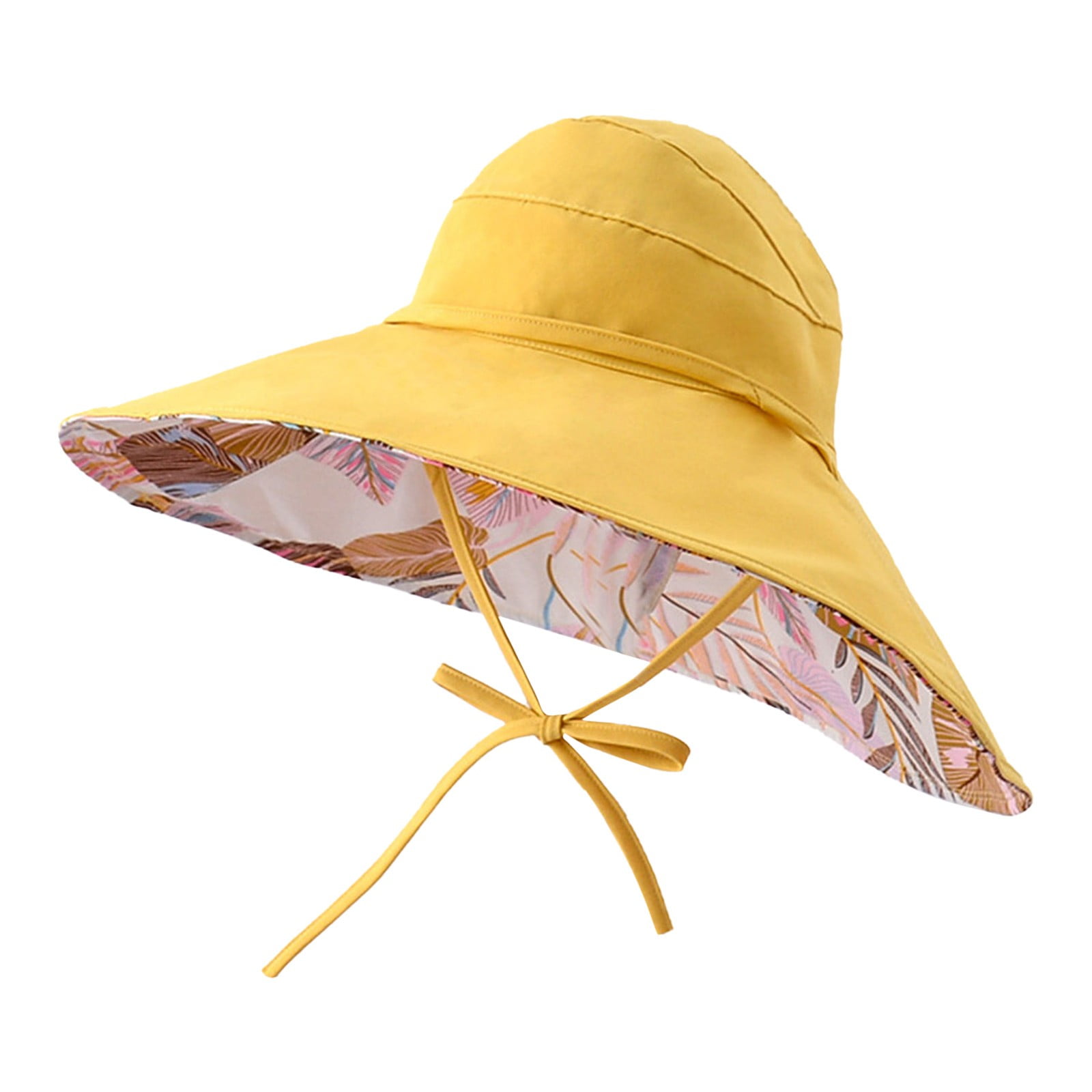 UV Protective Folding Sun Hat For Women, Wide Brim, Adjustable