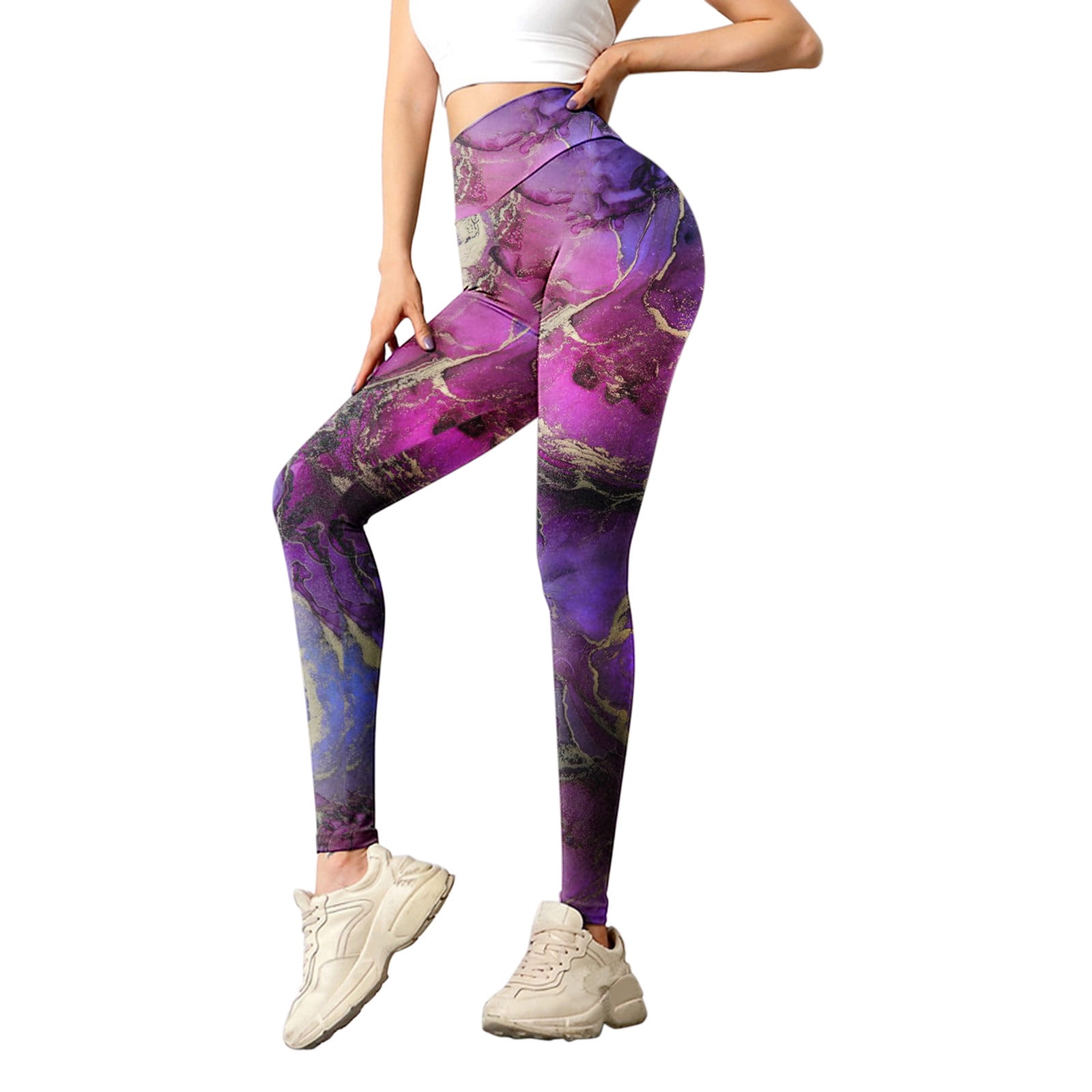 ZHAGHMIN Legging for Women With Pockets Women'S Comfy Elastic High Waist  Tie-Dye Workout Leggings Girls Yoga Pants Size 8 Drawstring Warm Yoga Pants  for Women Winter Womens Yoga Jacket And Pant Set 