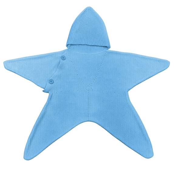 ZHANGDER Baby Star Shaped Romper Hooded Bodysuit Jumpsuit Newborn Photo Outfit