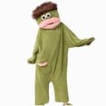 thumbnail image 1 of ZHANGDER Big Mouth Monster Onesie, Funny Big Mouth Monster Onesie, Soft Plush Loungewear, No Shoes Included, 1 of 6