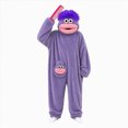 thumbnail image 1 of ZHANGDER Big Mouth Monster Onesie with Comb, Plush Monster Onesie Soft Plush Loungewear No Shoes, 1 of 6