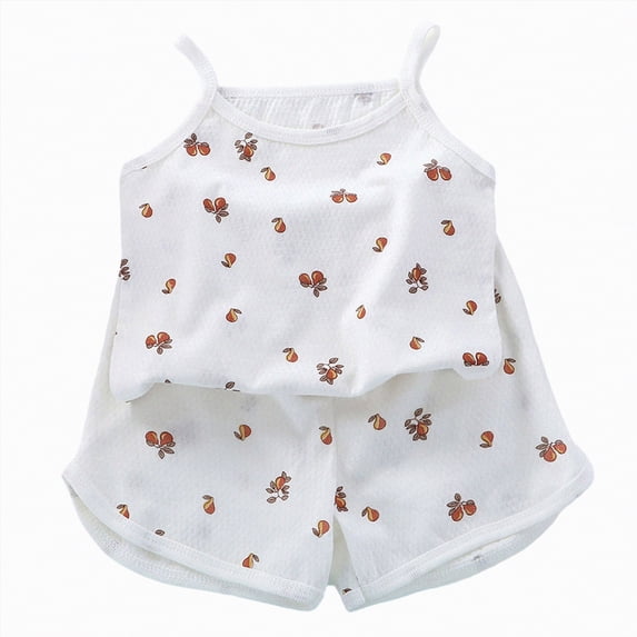 ZHANGDER Toddler Baby Girls Clothes 1T 2T 3T 4T 5T T-Shirts Shorts Clothing Set Short Sleeves Cute Outfits Set 2pcs Shorts Outfits Set, Green 8-9Y