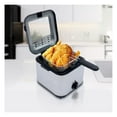 ZHANGHU 1000W Electric Deep Fryer 2.5 L Oil Capacity Fish Fryer with