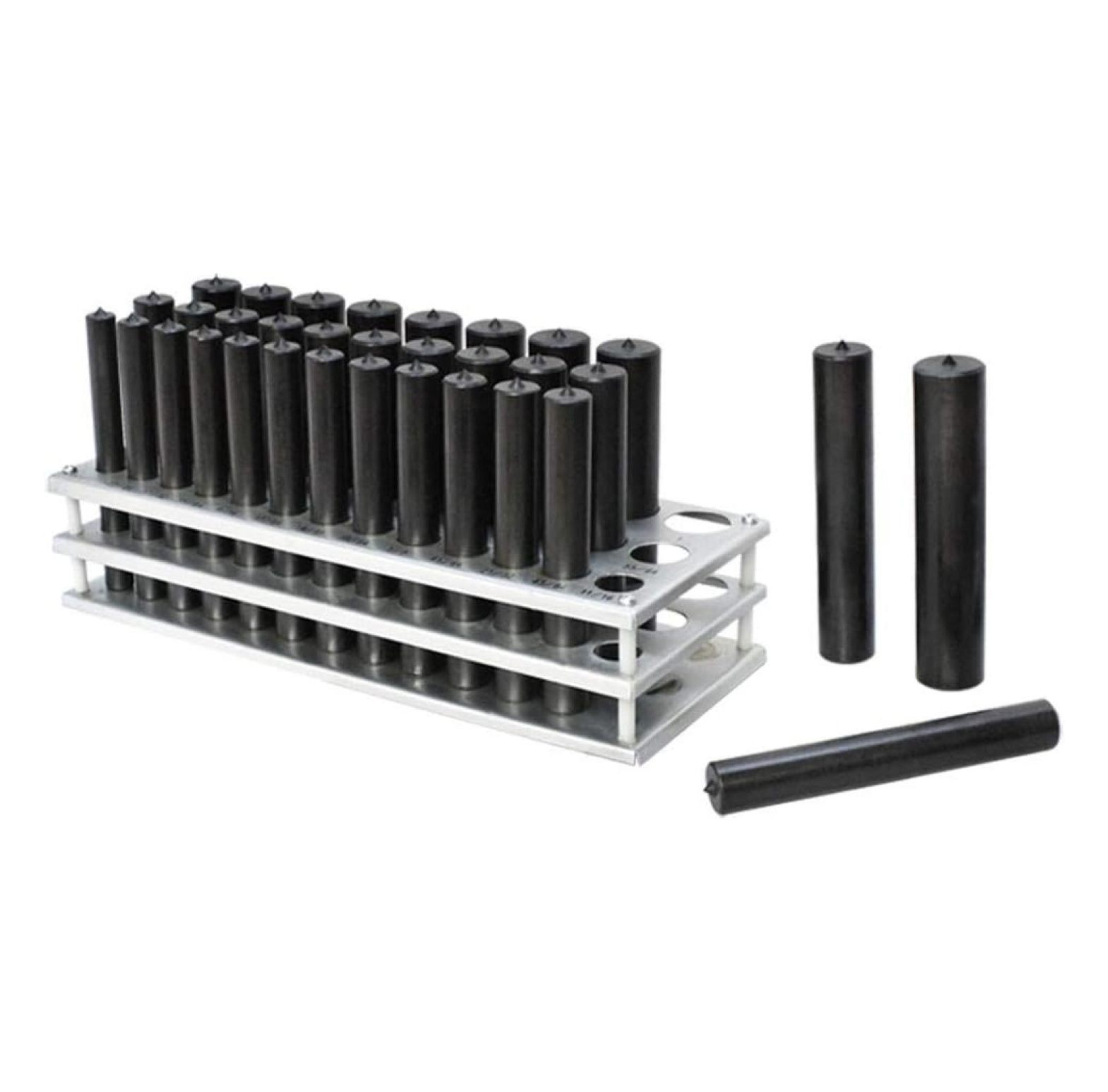 ZHANGHU 33 PC Transfer Punch Set 1/2" to 1" by 64th Y