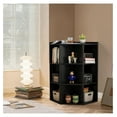 ZHANGHU Corner Corner Storage with USB Ports and