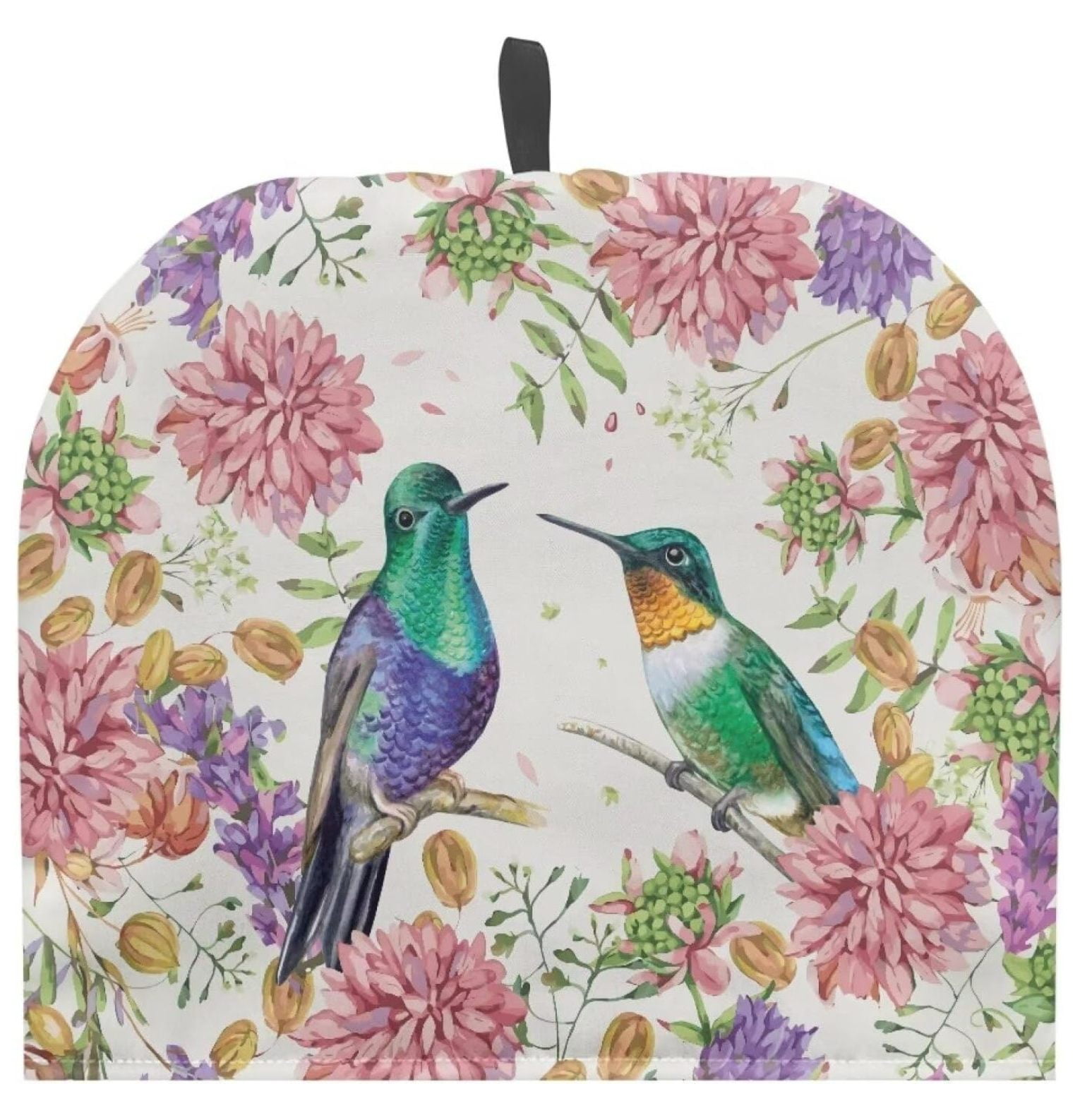 ZHANGHU Hummingbird Hydrangea Tea Cosy for Teapot Large Tea Cozy for