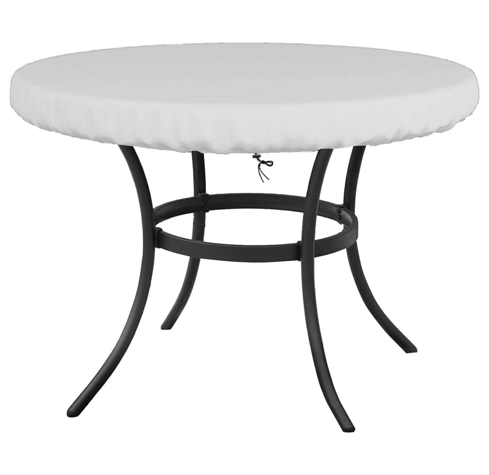 ZHANGHU Round Outdoor Table Cover Waterproof 62" Dia x 22" H Round