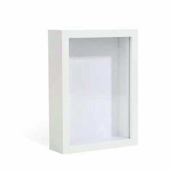 Title: Shadow Box Frame 6X4IN Memory Box Display Case for Bouquet Photos Keepsakes Medals Wall Mount Tabletop, Aemutady