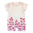 ZHANGS Whimsical Floral Scene290 Print Unisex Baby Rompers Short