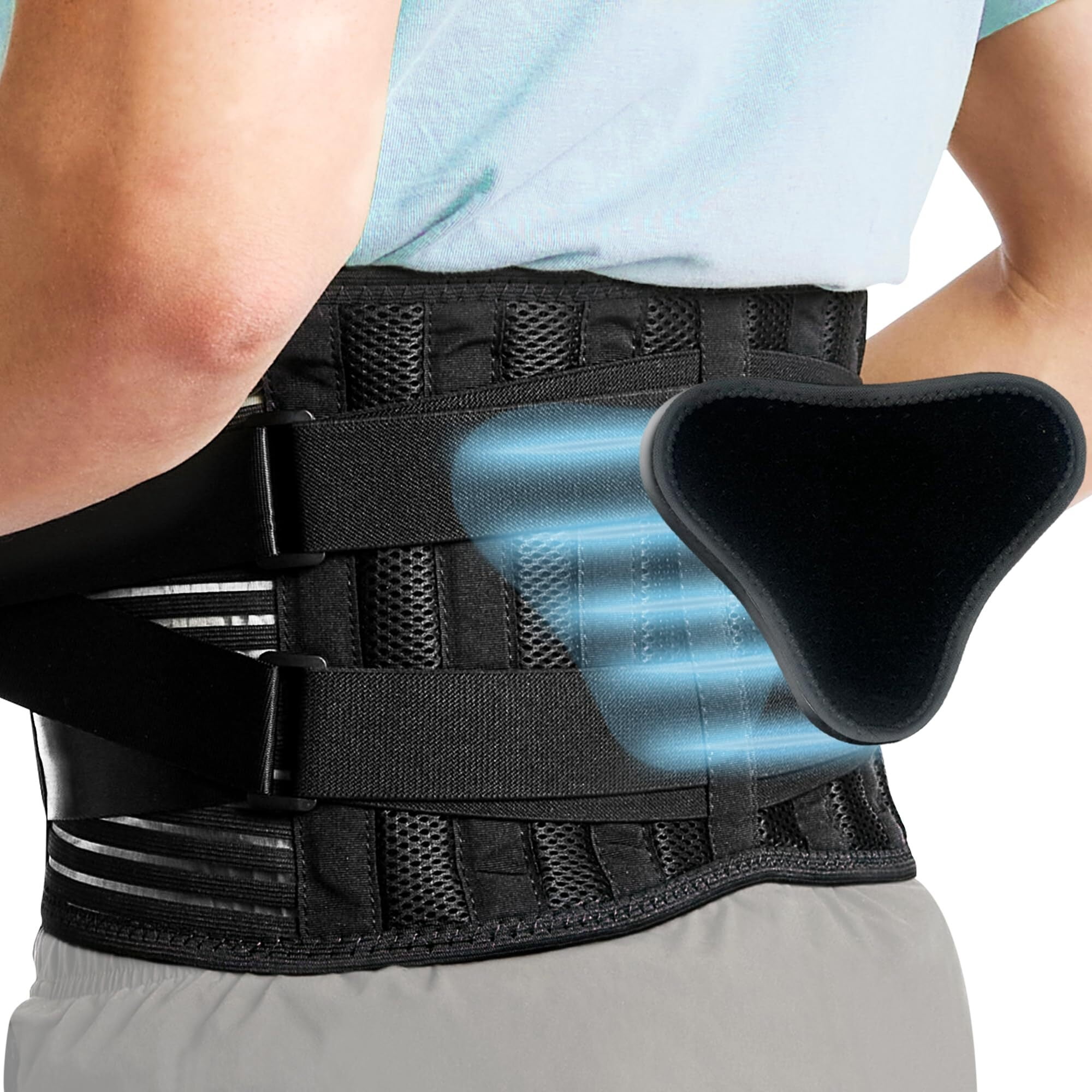 ZHANGYAOY Back Brace Support Belt, Medical Lower Lumbar Brace for Men ...