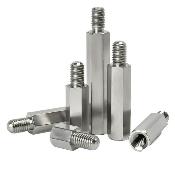 ZHANGshui 304 Stainless Steel Standoff PCB Support Male Female Hex Board Spacing Screw Column Pillars Spacers Bolt M2 M2.5 M3 M4M5M6M8M10