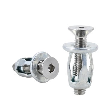 Superb 90 PCS M4 20,M5 25,M6 25 Petal Shape Metal Nut, Jack Nuts Petal Nuts Expansion Nut Silver I.758343774