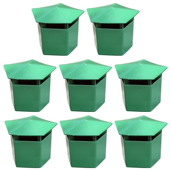 ZHANQUNE Beer Slug Trap for Garden, Reusable Plastic Snail Catcher Traps, Eco-Friendly Slug Trap for Yard, Farm, Vegetable Garden Protection, Weatherproof Pest Control