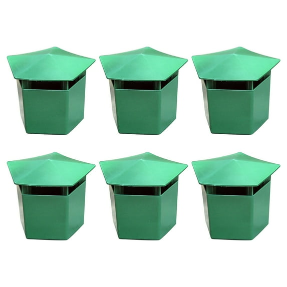 ZHANQUNE Beer Slug Trap for Garden, Reusable Plastic Snail Catcher Traps, Eco-Friendly Slug Trap for Yard, Farm, Vegetable Garden Protection, Weatherproof Pest Control