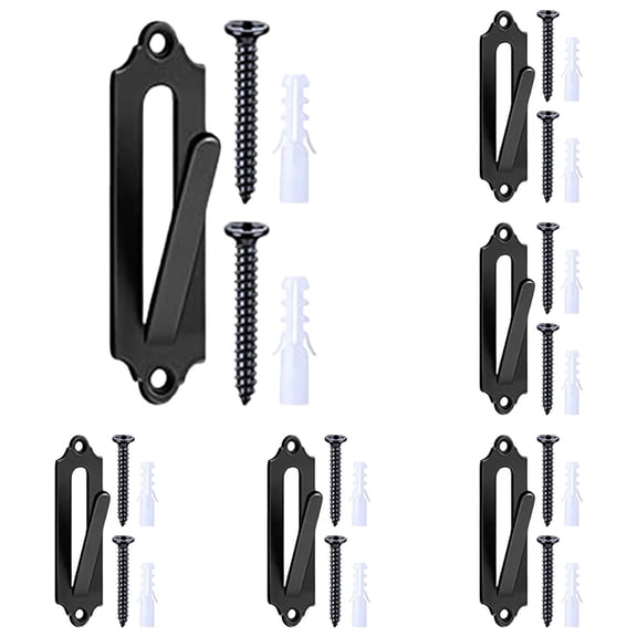 ZHANQUNE European Mount Skull Hanger Deer Skull Mount Bracket Heavy Duty Steel Euro Mount Hangers for White Tail Deer Antelope Boar 12PC