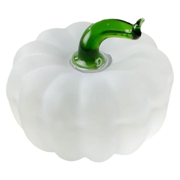 ZHANQUNE Handmade Glass Pumpkins, Unique Table Top Home Decor, Hand-Crafted Glass Figurines for Fall Decor, Kitchen, Living Room and Gift
