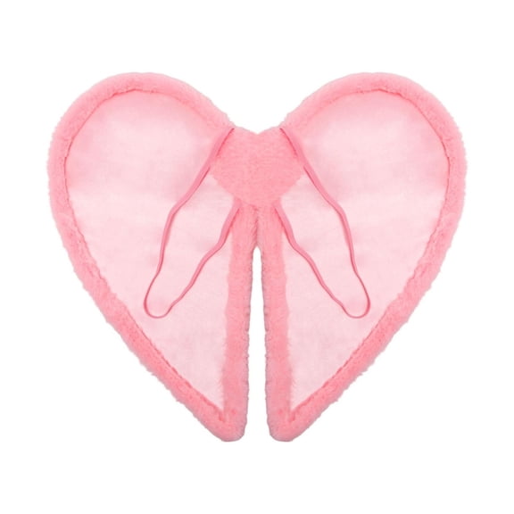 ZHANQUNE Love Wings Valentine‘s Day Decoration, Heart Shaped Photo Backdrop for Couples, Romantic Wall Decor & Prop for Anniversary Proposal Home Event Party