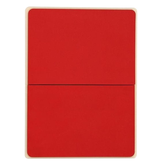 ZHANQUNE Rebreakable Taekwondo Board Red Thickened Training Board for Kids Adults Performance Practicing Test Reusable Durable 31x23cm