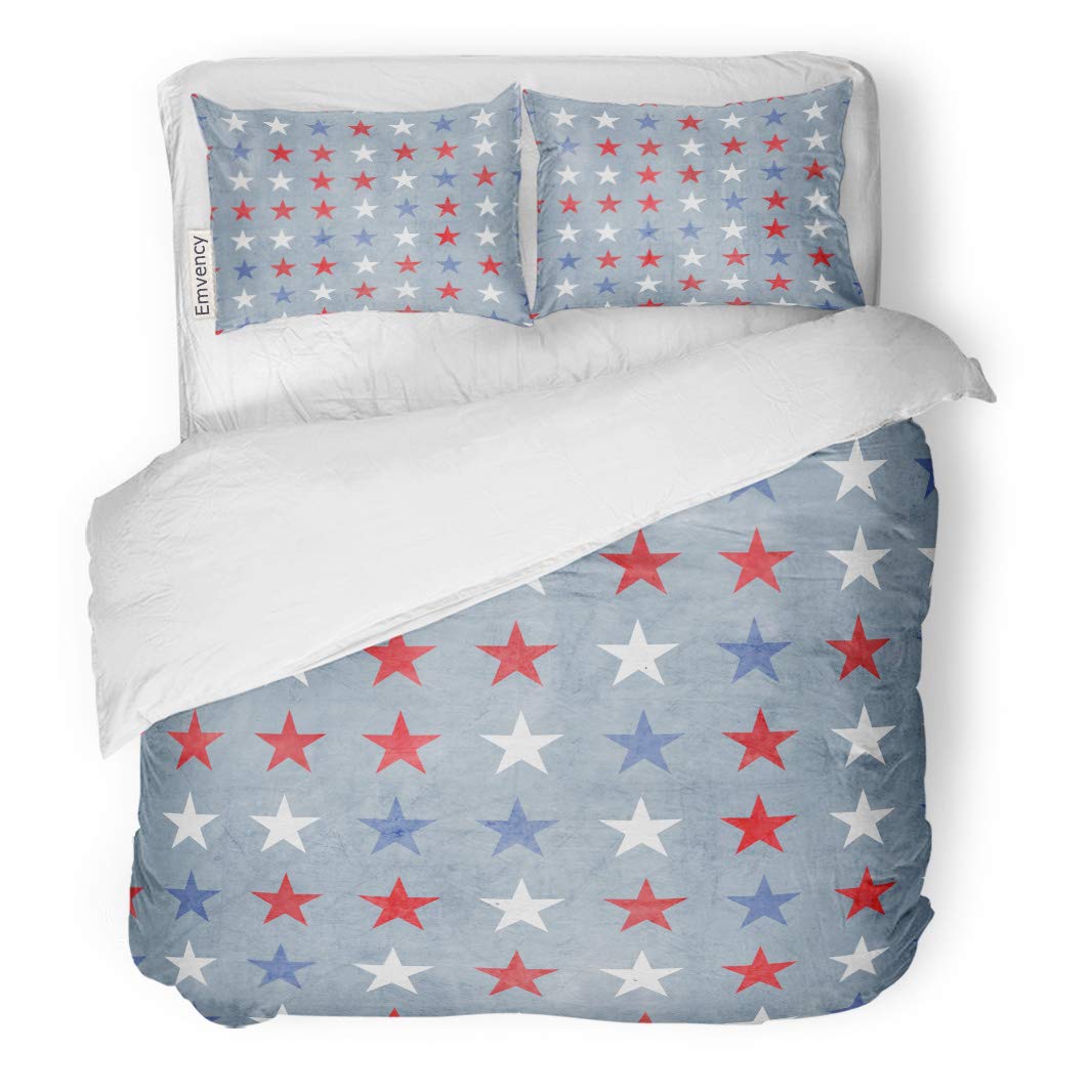 Patriot Star 3-Piece Quilted Bedding Set NCU0NXD1625