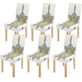 thumbnail image 1 of ZHANZZK Abstract Turtle in Style Stretch Chair Cover Protector Seat Slipcover for Dining Room Hotel Wedding Party Set of 6, 1 of 6