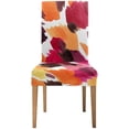 thumbnail image 1 of ZHANZZK Leopard Skin Stretch Chair Cover Protector Seat Slipcover for Dining Room Hotel Wedding Party Set of 1, 1 of 5