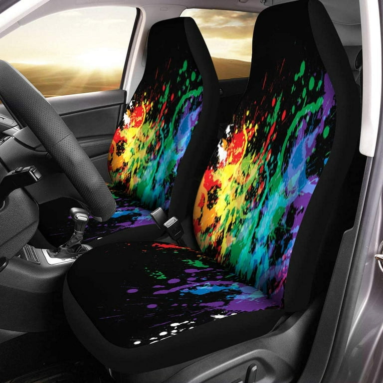 Colourful car top seat covers