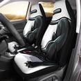 thumbnail image 1 of ZHANZZK Set of 2 Car Seat Covers Panther Black Wild Cat Attacking and Growling Cougar Mascot Universal Auto Front Seats Protector Fits for Car,SUV Sedan,Truck, 1 of 5