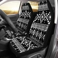 thumbnail image 1 of ZHANZZK Set of 2 Car Seat Covers Pattern Boho Chic Tribal Aztec Folklore Abstract National Universal Auto Front Seats Protector Fits for Car,SUV Sedan,Truck, 1 of 5
