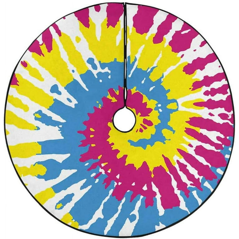 Tie dye deals tree skirt