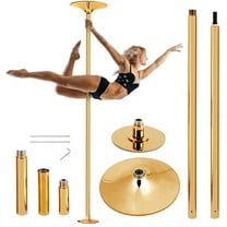 ZHAO Dancing Poles for Home Removable 45mm Fitness Pole Heavy Duty Dance Tube with Rotating and Static Modes for Home Bedroom Studios gorgeously
