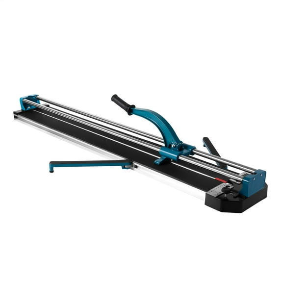 ZHAO Manual Tiles Cutter 55 Inch Double Rails Tiles Cutter Hand Tool Easy Porcelain Ceramic Cutter with Tungsten Alloy Cutting Wheel for Precision Cutting pretty good