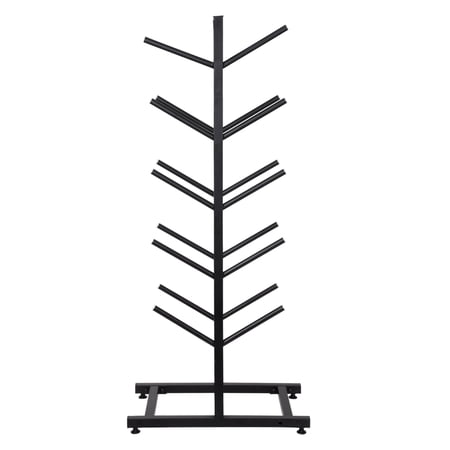 ZHAO Ski Storage Rack Freestanding Skate Board Stand Organizer 5-Tiers Snowboard Storage Holder for Home Gym Garage Shop Skis Scooter amicably