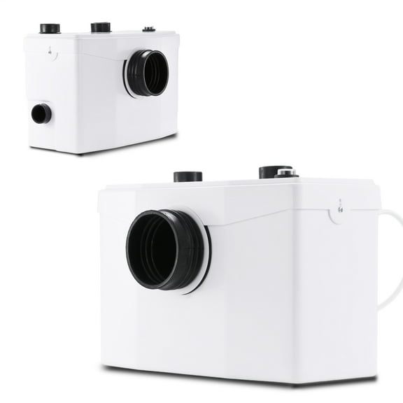 ZHAO Toilet Pump for Basement 600W 110V Macerator Sewage Pump Macerating Toilet System Waste Water Marine 4 Water Inlets Easy Bathroom Disposal brilliant